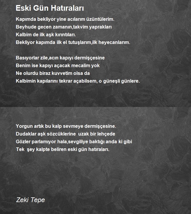 Zeki Tepe