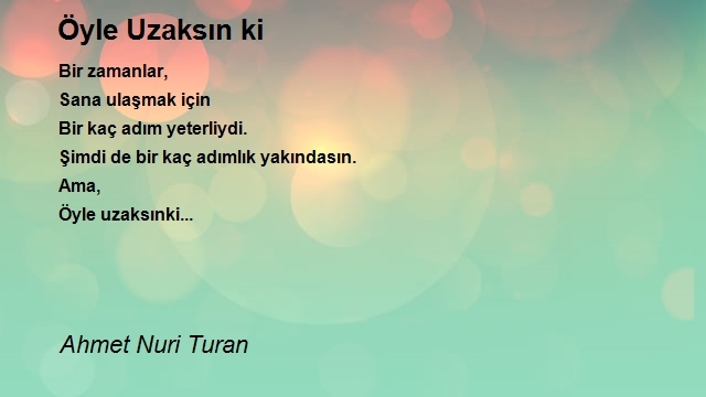 Ahmet Nuri Turan