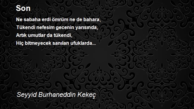 Seyit Burhaneddin Kekeç