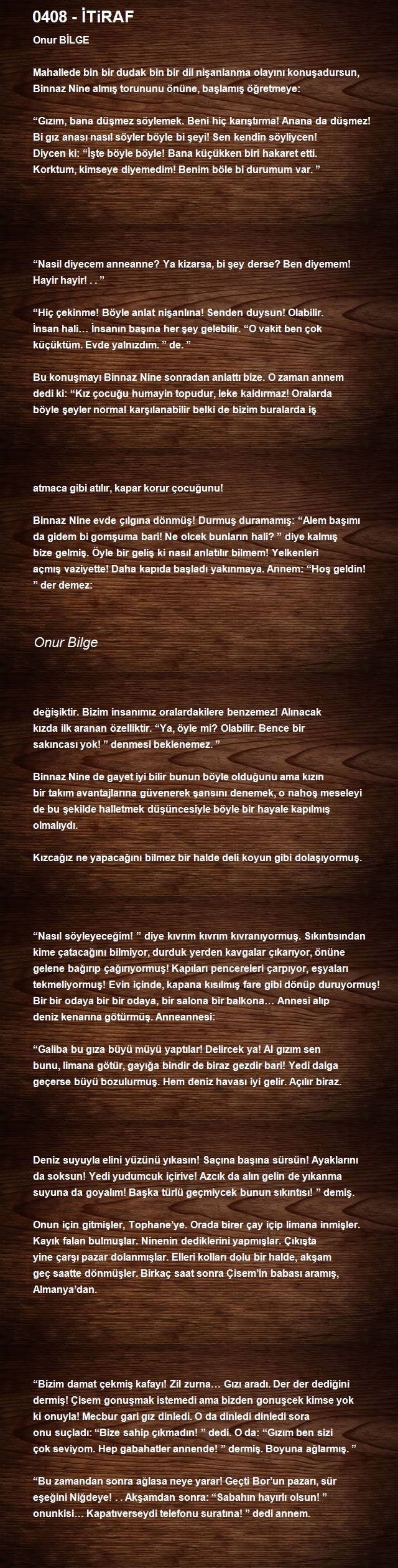 Onur Bilge