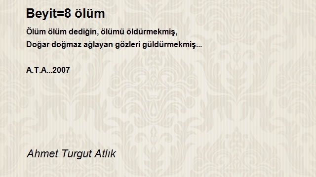 Ahmet Turgut Atlık