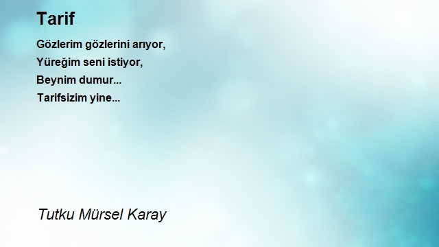 Tutku Mürsel Karay