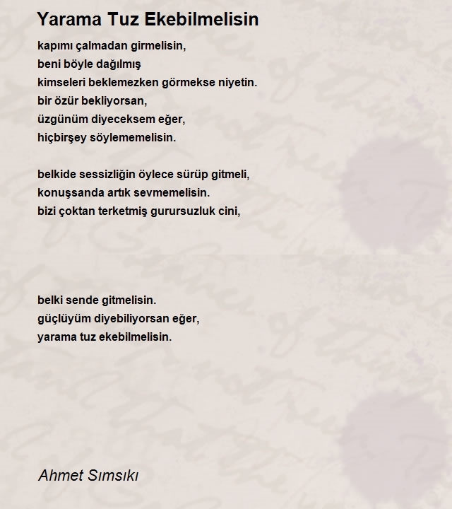 Ahmet Sımsıkı