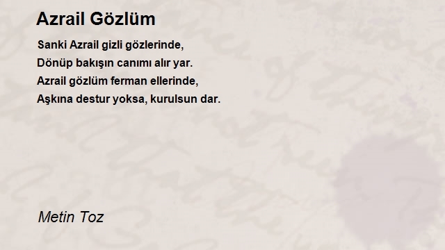 Metin Toz