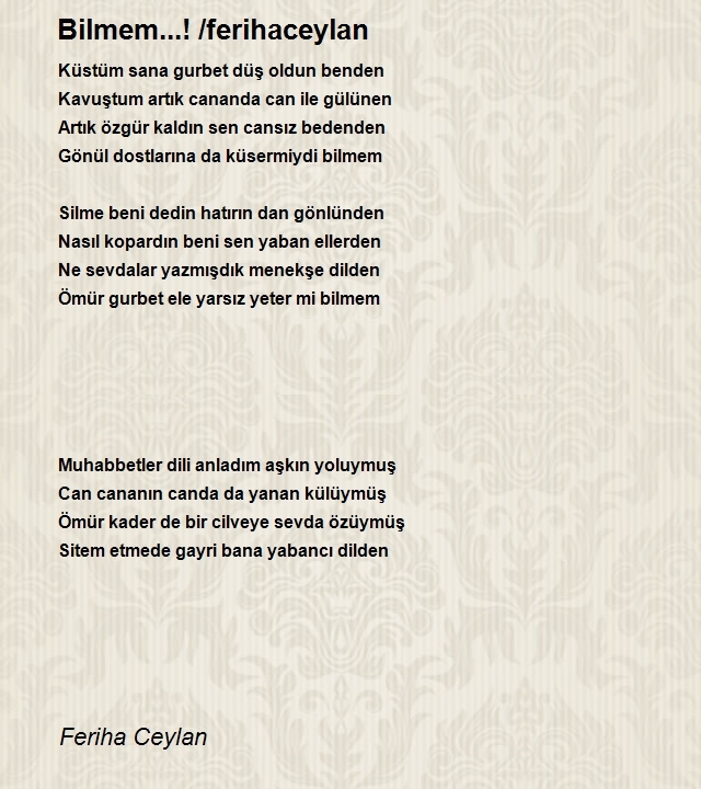 Feriha Ceylan