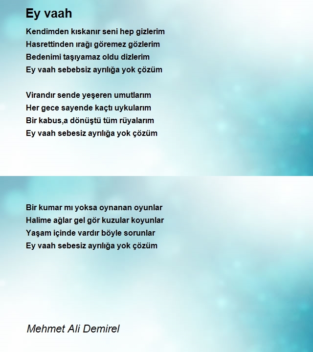 Mehmet Ali Demirel