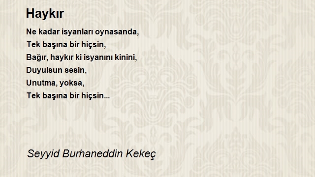 Seyit Burhaneddin Kekeç