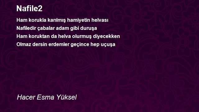 Hacer Esma Yüksel