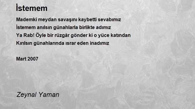 Zeynal Yaman