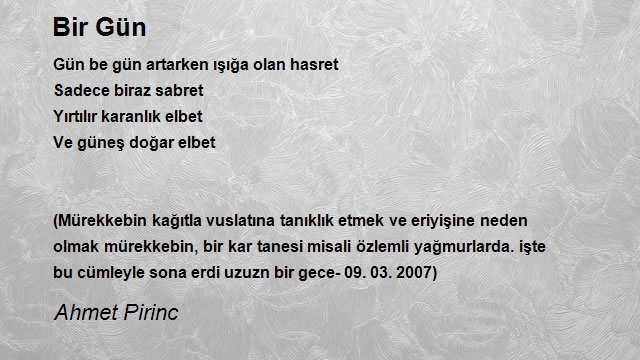 Ahmet Pirinc