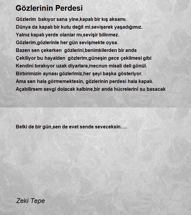 Zeki Tepe