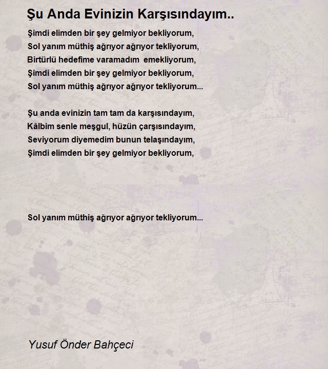 Yusuf Önder Bahçeci