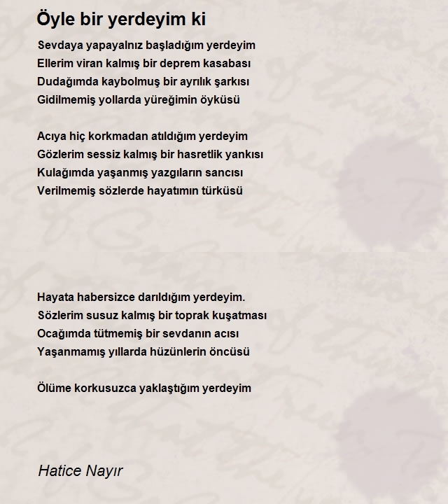 Hatice Nayır