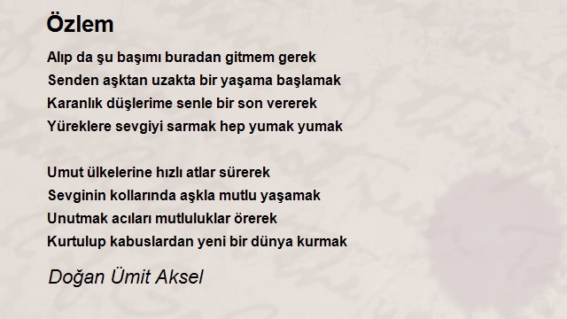 Doğan Ümit Aksel