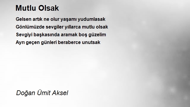 Doğan Ümit Aksel