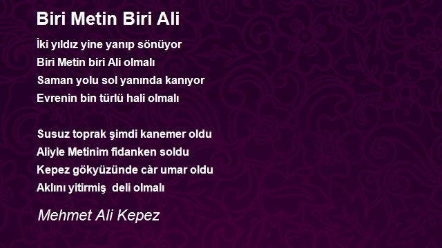 Mehmet Ali Kepez