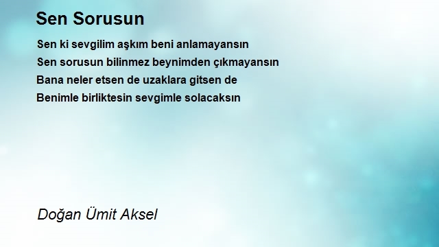 Doğan Ümit Aksel