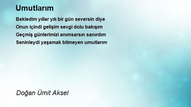 Doğan Ümit Aksel