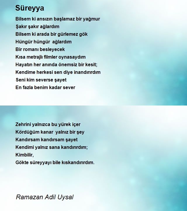 Ramazan Adil Uysal