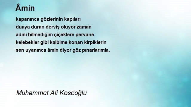 Muhammet Ali Köseoğlu