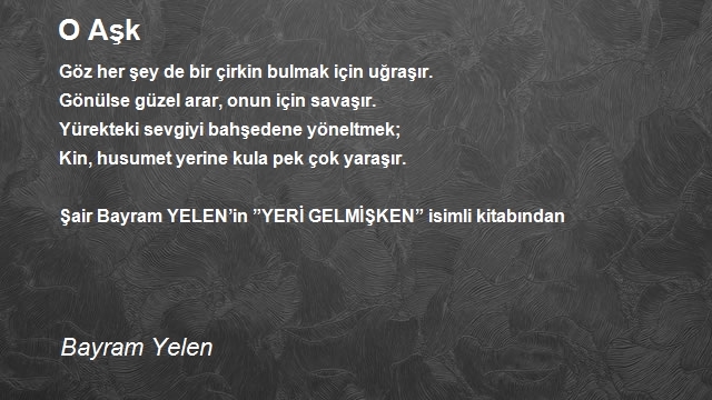 Bayram Yelen