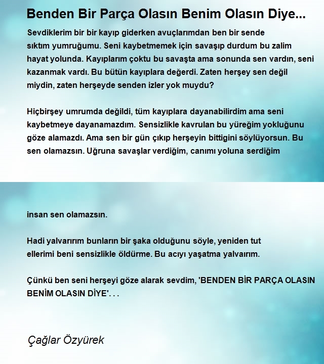 Çağlar Özyürek