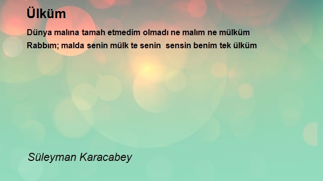 Süleyman Karacabey