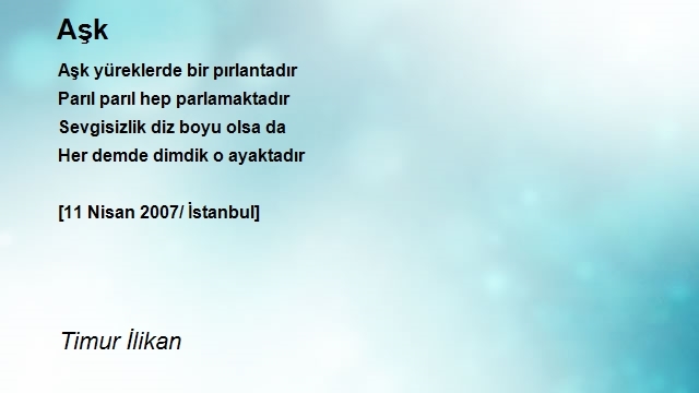 Timur İlikan