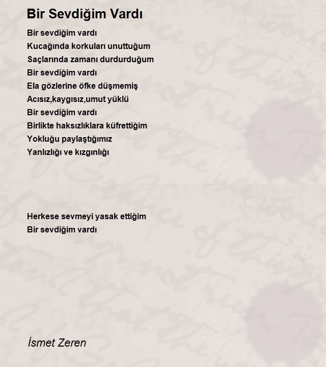 İsmet Zeren