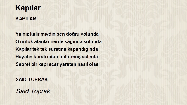 Said Toprak