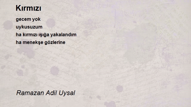 Ramazan Adil Uysal