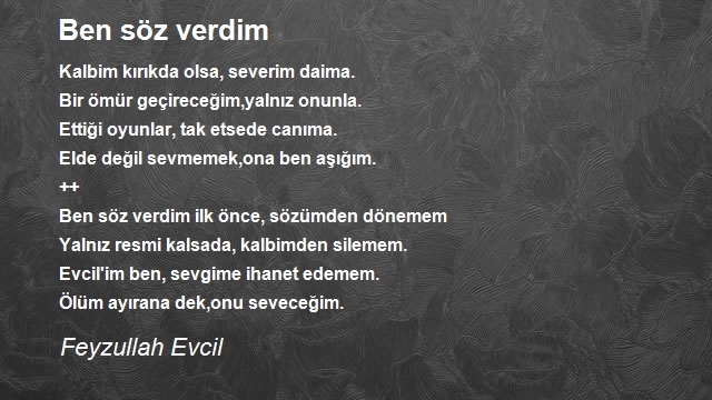 Feyzullah Evcil