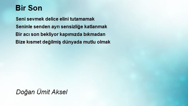 Doğan Ümit Aksel