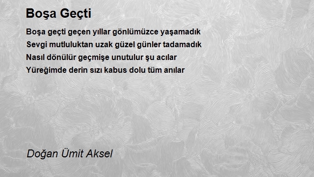 Doğan Ümit Aksel