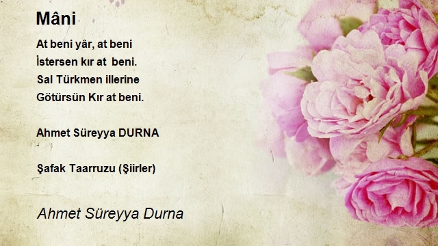 Ahmet Süreyya Durna