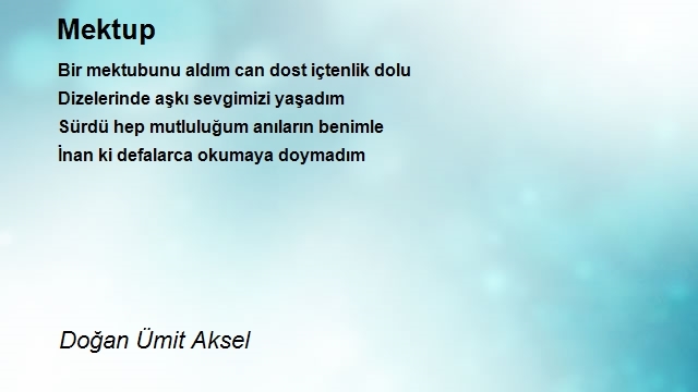 Doğan Ümit Aksel