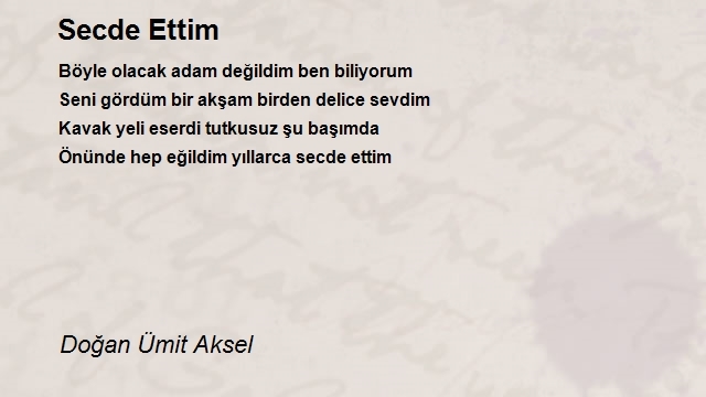 Doğan Ümit Aksel