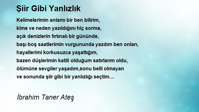 İbrahim Taner Ateş