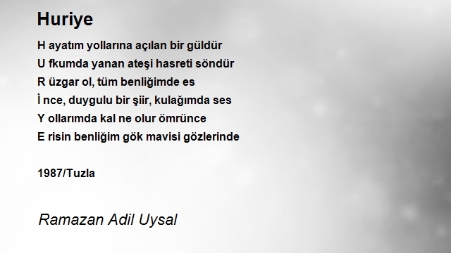 Ramazan Adil Uysal