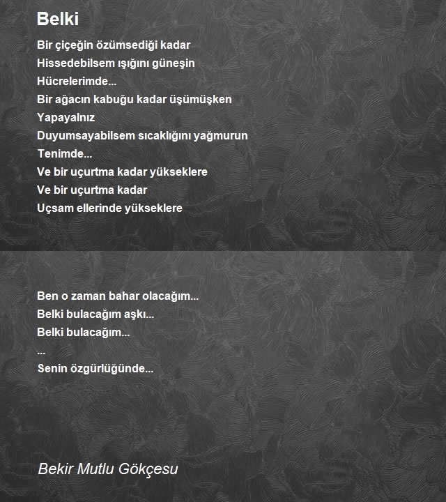 Bekir Mutlu Gökçesu