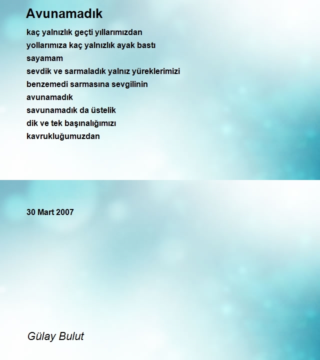 Gülay Bulut 