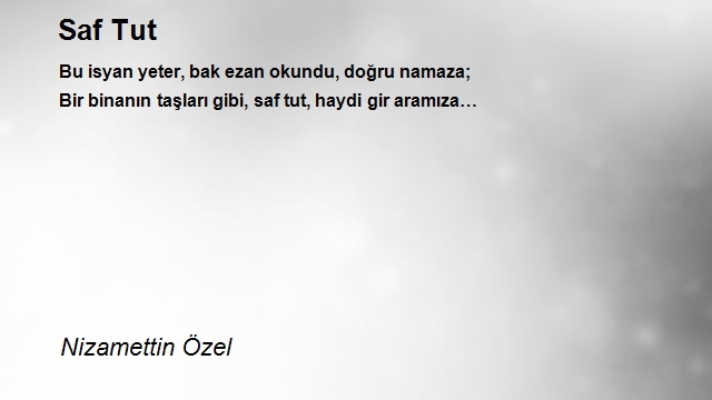 Nizamettin Özel