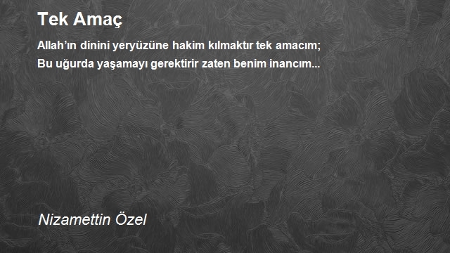 Nizamettin Özel