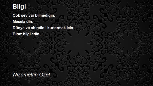 Nizamettin Özel