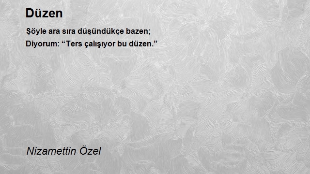 Nizamettin Özel