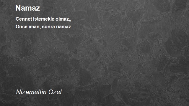 Nizamettin Özel