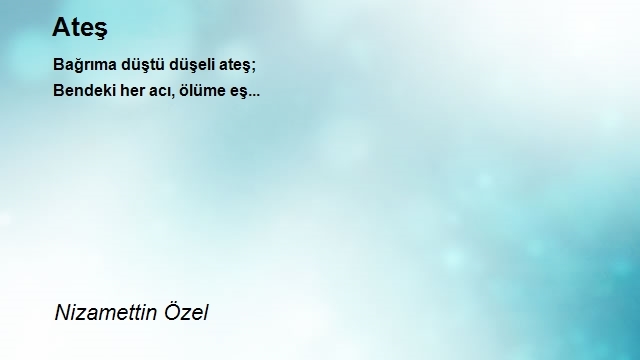 Nizamettin Özel