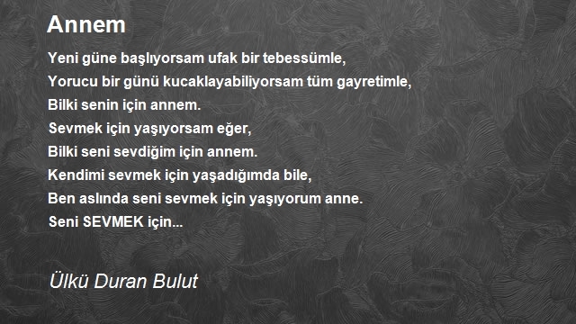 Ülkü Duran Bulut