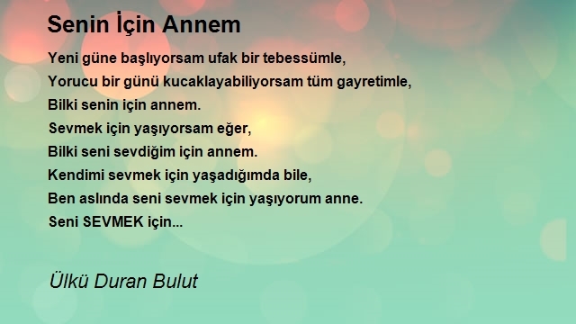 Ülkü Duran Bulut