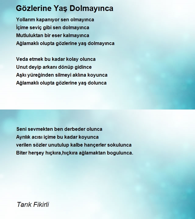 Tarık Fikirli